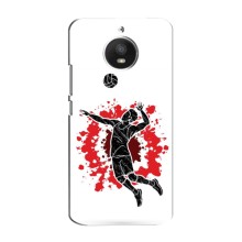 Чехлы с принтом Спортивная тематика для Motorola Moto E (XT1762) – Волейболист