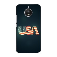 Чехол Флаг USA для Motorola Moto E (XT1762) (USA)