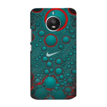 Силиконовый Чехол на Motorola MOTO E (XT1762) с картинкой Nike – Найк зеленый