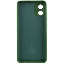 Чехол Silicone Cover Lakshmi Full Camera (AA) для Motorola Moto E13 – Зеленый