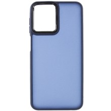 Чохол TPU+PC Lyon Frosted для Motorola Moto E13 – Navy Blue