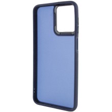 Чохол TPU+PC Lyon Frosted для Motorola Moto E13 – Navy Blue