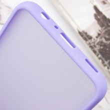 Чохол TPU+PC Lyon Frosted для Motorola Moto E13 – Фіолетовий