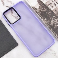 Чехол TPU+PC Lyon Frosted для Motorola Moto E13 – Фиолетовый