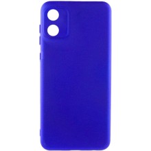 Чохол Silicone Cover Lakshmi Full Camera (A) для Motorola Moto E13 – Синій