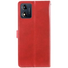 Шкіряний чохол-книжка GETMAN Gallant (PU) для Motorola Moto E13 – Червоний