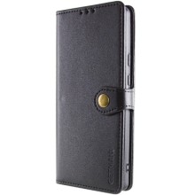 Шкіряний чохол-книжка GETMAN Gallant (PU) для Motorola Moto E13 – Чорний