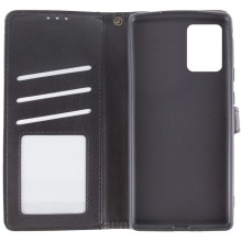 Шкіряний чохол-книжка GETMAN Gallant (PU) для Motorola Moto E13 – Чорний