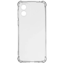 TPU чехол GETMAN Ease logo усиленные углы Full Camera для Motorola Moto E13 – Прозрачный