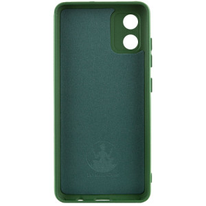 Чехол Silicone Cover Ummi Lakshmi Full Camera (AA) для Motorola Moto E13 – Зеленый