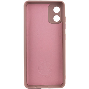 Чехол Silicone Cover Ummi Lakshmi Full Camera (AA) для Motorola Moto E13 – Розовый