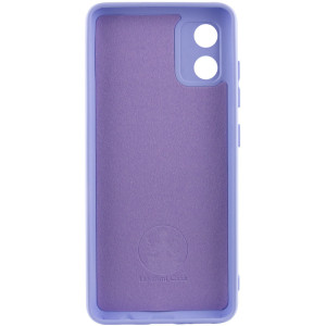 Чехол Silicone Cover Ummi Lakshmi Full Camera (AA) для Motorola Moto E13 – Сиреневый
