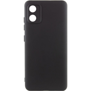 Чехол Silicone Cover Ummi Lakshmi Full Camera (AA) для Motorola Moto E13 – Черный