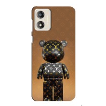 Чохли для Motorola MOTO E13 - Bearbrick Louis Vuitton (PREMIUMPrint)