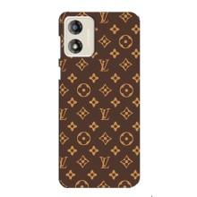 Чехлы Луи Витон для Motorola MOTO E13 (AlphaPrint - LOUIS VUITTON) (фон LOUIS VUITTON)