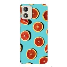Чехлы с Фруктами для Motorola MOTO E13 (VPrint) (Грейпфрут)