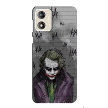 Чехлы с картинкой Джокера на Motorola MOTO E13 – Joker клоун