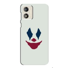 Чехлы с картинкой Джокера на Motorola MOTO E13 – Лицо Джокера