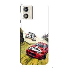 Чехлы с Машинами на Мото Е13 (VPrint) (Гоночные Тачки)