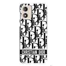 Чехол (Dior, Prada, YSL, Chanel) для Motorola MOTO E13 – Christian Dior