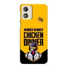 Чехол PUBG для Мото Е13 (AlphaPrint) (Pubg шлем)