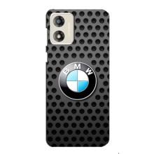 Чехол для Мото Е13 - с принтом БМВ (AlphaPrint) (Знак БМВ)