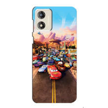 Силиконовый чехол Маквин для Motorola MOTO E13 – Тачки Маквин