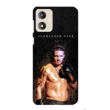 Чехол с картинкой Александр Усик для Motorola MOTO E13 – Чемпион Усик