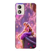 Чехол Рапунцель для Motorola MOTO E13 (Рапунцель в замке)