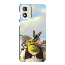 Чехол с мультфильмом Шрек на Motorola MOTO E13