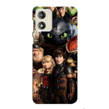 Чехол как приручить дракона на Motorola MOTO E13 – Персонажи дракона