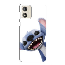 Чехол с принтом Стич на Motorola MOTO E13 – Стич