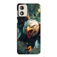 Чехол с картинкой «Хищники» для Motorola MOTO E13 – Орёл