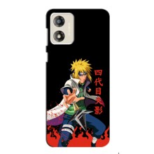 Купить Чехлы на телефон с принтом Anime для Моторола Мото Е13 (Минато)