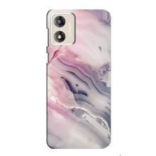 Мраморный чехол на Motorola MOTO E13 (VPrint) (Пурпурный Мрамор)
