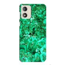 Мраморный чехол на Motorola MOTO E13 (VPrint) (Салатный Мрамор)