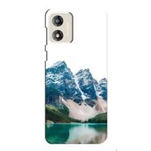 Силиконовый чехол с КАРТИНКАМИ лето для Motorola MOTO E13 (AlphaPrint) (Гори)