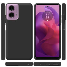 Чехол силиконовый Motorola E14 / G04 / G24 / G24 Power – Черный