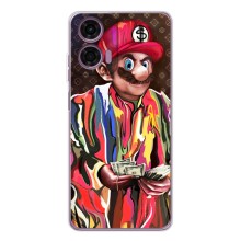 Бренднові Чохли для Motorola Moto E14 - (PREMIUMPrint) (Mario LV)