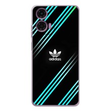 Чохли Адидас для Motorola Moto E14 (AlphaPrint) (Адідас з полосами)