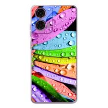 Чехлы (ART) Цветы на Motorola Moto E14 (VPrint) (Семиквітка)
