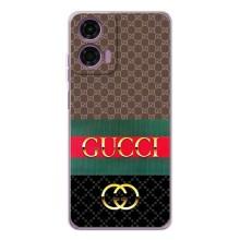 Чехлы Бренд GUCCI для Motorola Moto E14 – Стиль GUCCI