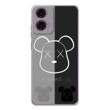 Чохли для Motorola Moto E14 - Bearbrick Louis Vuitton (PREMIUMPrint) (БеарБрік очі)
