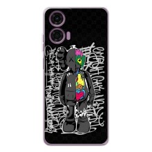 Чохли для Motorola Moto E14 - Bearbrick Louis Vuitton (PREMIUMPrint) (Стиль Bearbrick)