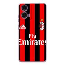 Чохли для Motorola Moto E14 (VPrint) - Футбольні клуби (Milan)