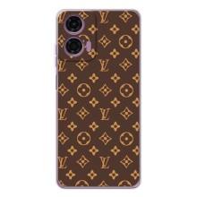Чохли Луі Вітон для Motorola Moto E14 (AlphaPrint - LOUIS VUITTON) (фон LOUIS VUITTON)