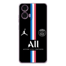 Чохли PSG для Motorola Moto E14 (AlphaPrint) (футболка ПСЖ)