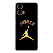 Чохли для Motorola Moto E14 - з картинкою JORDAN (AlphaPrint) (Jordan Gold)