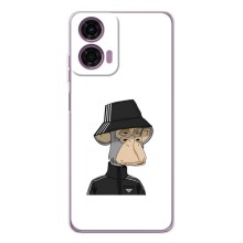 Чохли з Мавпами NFT для Motorola Moto E14 (AlphaPrint) (мавпа NFT Adidas)