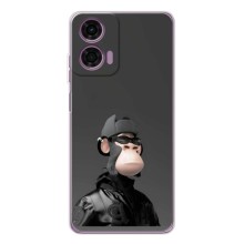 Чохли з Мавпами NFT для Motorola Moto E14 (AlphaPrint) (стильна мавпа NFT)